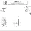 Plate Mount Pintle - 1 3/4" Offset