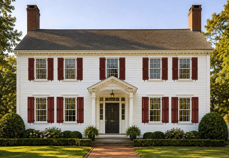 Colonial House After